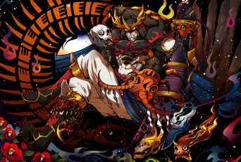 Картинка digimon аниме черепа