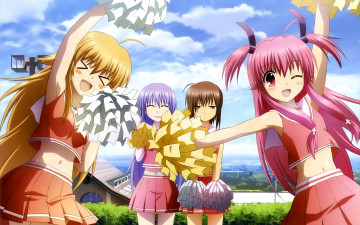 Картинка аниме angel beats девушки
