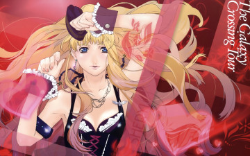 Картинка аниме macross frontier девушка