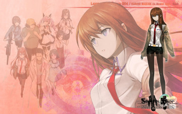 Картинка аниме steins gate девушки