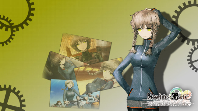Обои картинки фото аниме, steins, gate, девушка