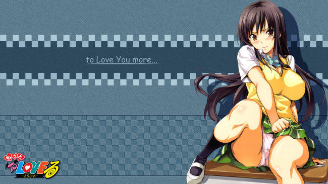 Обои картинки фото to, love, ru, аниме, девочка