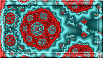 обоя 3д, графика, fractal, фракталы, узор, цвета, фон