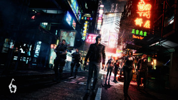 Картинка resident evil видео игры город дома люди