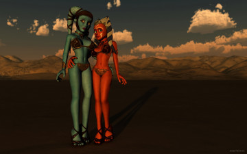 Картинка 3д графика creatures существа