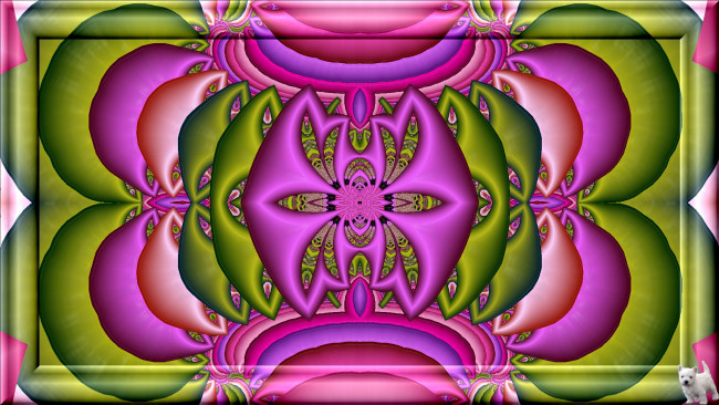 Обои картинки фото 3д, графика, fractal, фракталы, узор, цвета, фон