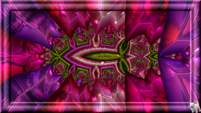 Обои картинки фото 3д, графика, fractal, фракталы, узор, цвета, фон