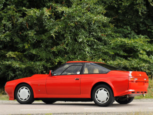 Картинка автомобили aston+martin aston martin v8 vantage zagato красный