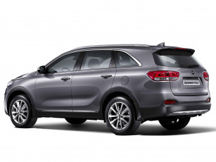 Картинка автомобили kia sorento ko-spec um 2014г серый