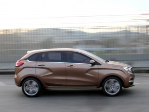 Картинка автомобили ваз 2014г concept xray lada коричневый