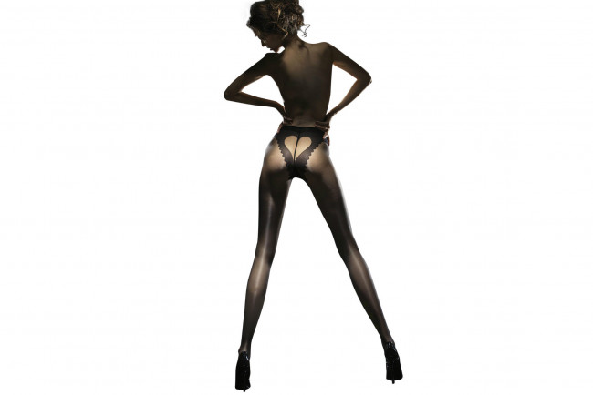 Обои картинки фото девушки, -unsort , брюнетки,  шатенки, шпильки, попа, ножки, fiore, колготки, шатенки