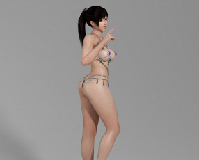 Картинка 3д+графика фантазия+ fantasy девушка взгляд фон