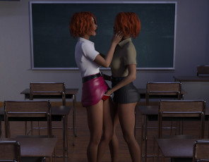 Картинка 3д+графика люди+ people фон взгляд девушки