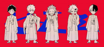 Картинка аниме boku+no+hero+academia персонажи