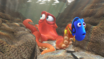 обоя мультфильмы, finding dory, персонаж