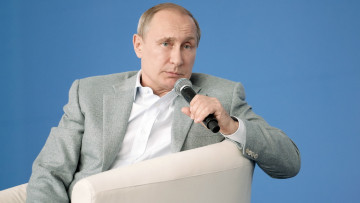 обоя мужчины, владимир путин, микрофон