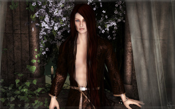 Картинка 3д+графика люди+ people фон взгляд девушка