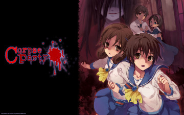 Картинка corpse+party аниме фон взгляд девушки