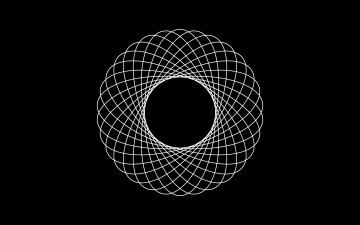 Картинка векторная+графика графика+ graphics узор минимализм круг вектор черный фон