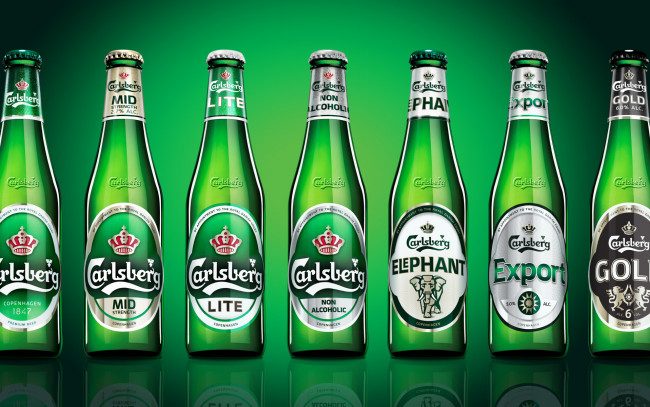 Обои картинки фото бренды, carlsberg, сорта, пиво