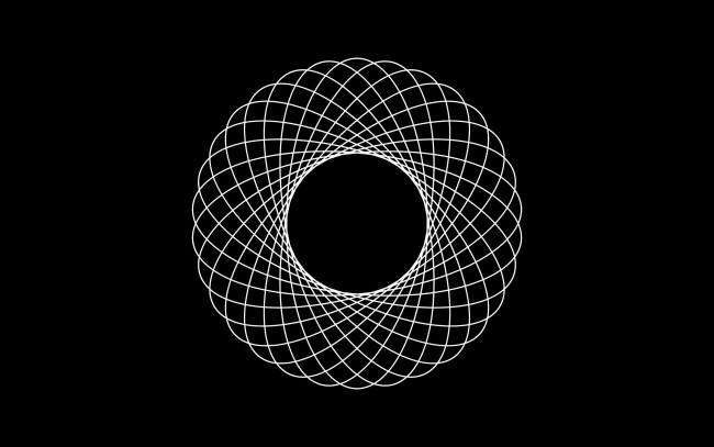 Обои картинки фото векторная графика, графика , graphics, узор, минимализм, круг, вектор, черный, фон