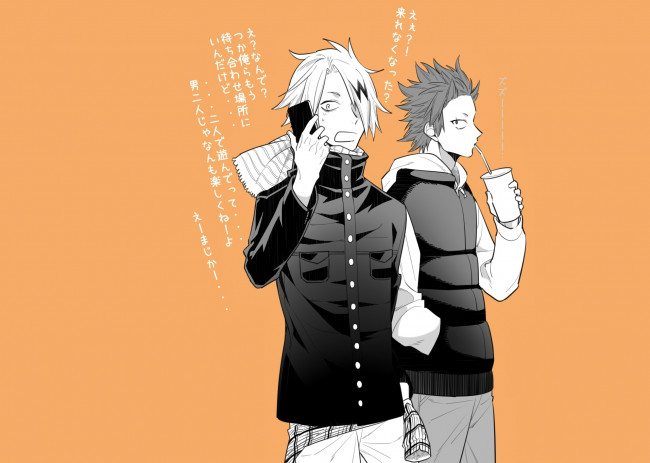 Обои картинки фото аниме, boku no hero academia, парни