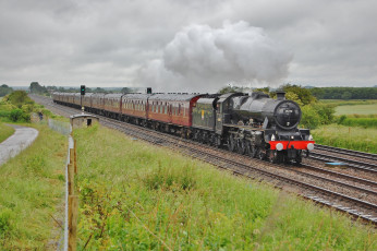 Картинка техника паровозы паровоз рельсы