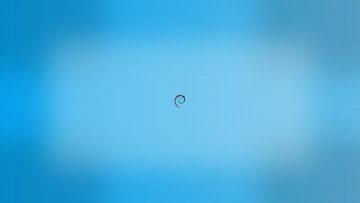 Картинка компьютеры debian логотип фон