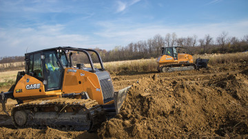 Картинка техника бульдозеры case