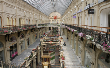 обоя интерьер, казино,  торгово-развлекательные центры, торговля, гум, москва