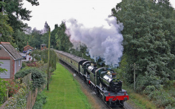 Картинка техника паровозы паровоз рельсы