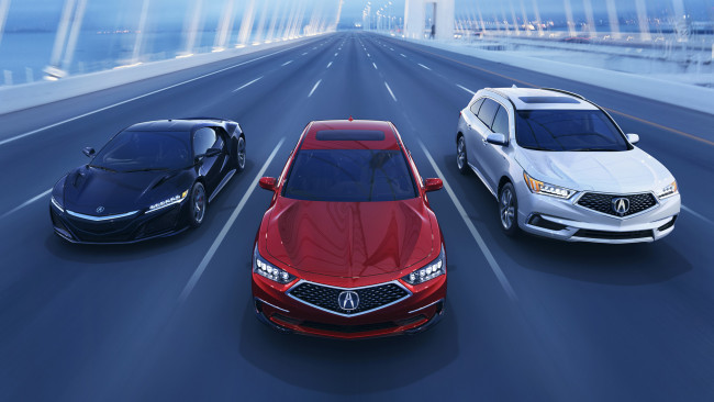 Обои картинки фото acura series of cars 2017-2018, автомобили, acura, series, cars, 2017-, 2018