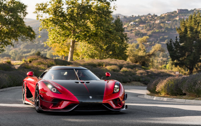 Обои картинки фото автомобили, koenigsegg, regera, дорога
