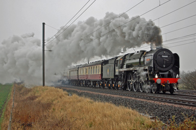 Обои картинки фото техника, паровозы, паровоз, рельсы