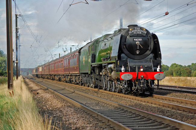 Обои картинки фото техника, паровозы, паровоз, рельсы