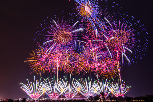 Обои картинки фото разное, салюты,  фейерверки, салют