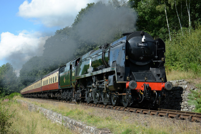 Обои картинки фото техника, паровозы, паровоз, рельсы