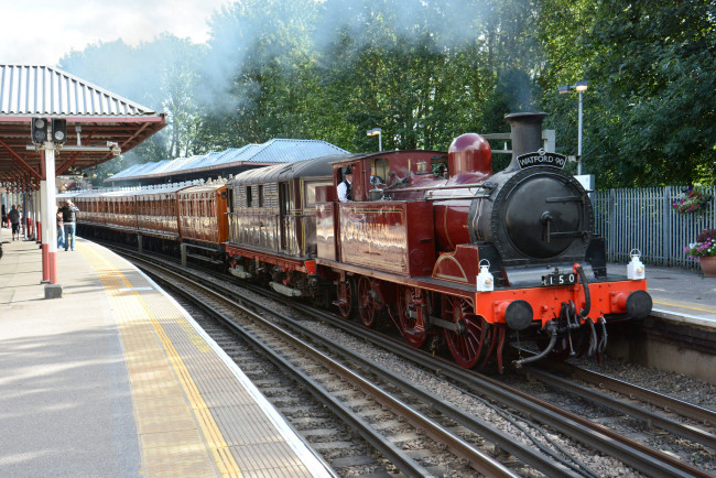 Обои картинки фото техника, паровозы, состав, локомотив