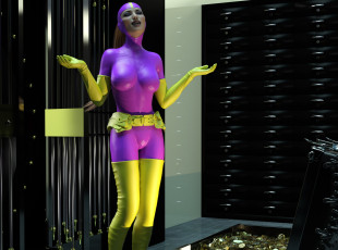 Картинка 3д+графика фантазия+ fantasy взгляд фон девушка