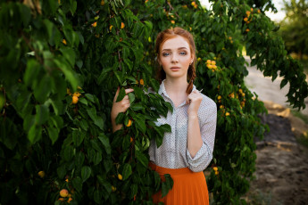 Картинка девушка девушки -unsort+ рыжеволосые+и+другие модель