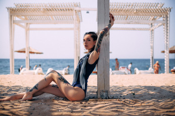 Картинка девушка девушки -unsort+ брюнетки темноволосые модель