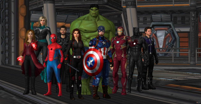 Обои картинки фото 3д графика, фантазия , fantasy, фон, взгляд, девушки