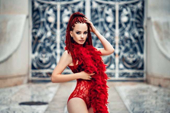 Обои картинки фото девушка, девушки, -unsort , рыжеволосые и другие, модель