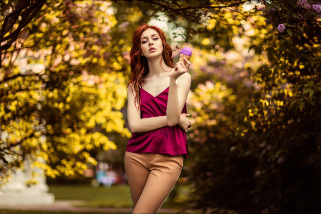 Обои картинки фото девушка, девушки, -unsort , рыжеволосые и другие, модель