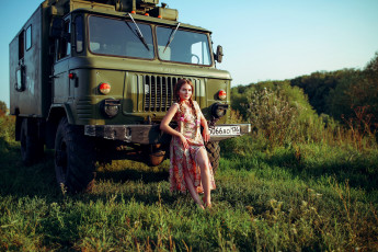 Картинка газ-+66 автомобили -авто+с+девушками ножки девушка шишига автомобиль газ- 66