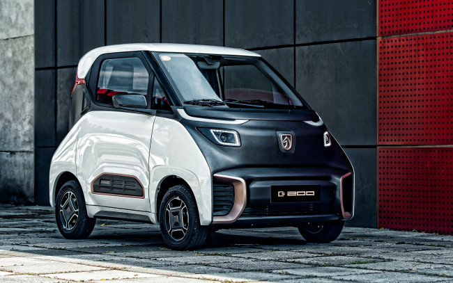 Обои картинки фото 2019 baojun e200, автомобили, baojun, китайские, e200, электромобиль, saic-gm-wuling, компактный, 2019, экстерьер