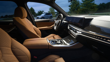 Картинка 2025+bmw+x5+silver+anniversary+edition автомобили интерьеры интeрьeр 2025 bmw x5 салoн юбилейное издание