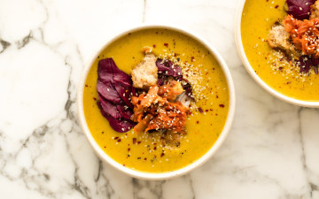 обоя еда, первые блюда, тыквенный, суп