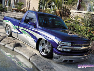 Картинка chevrolet tuning автомобили custom pick up