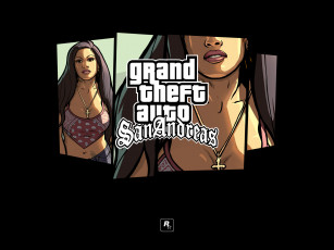 Картинка видео игры grand theft auto san andreas
